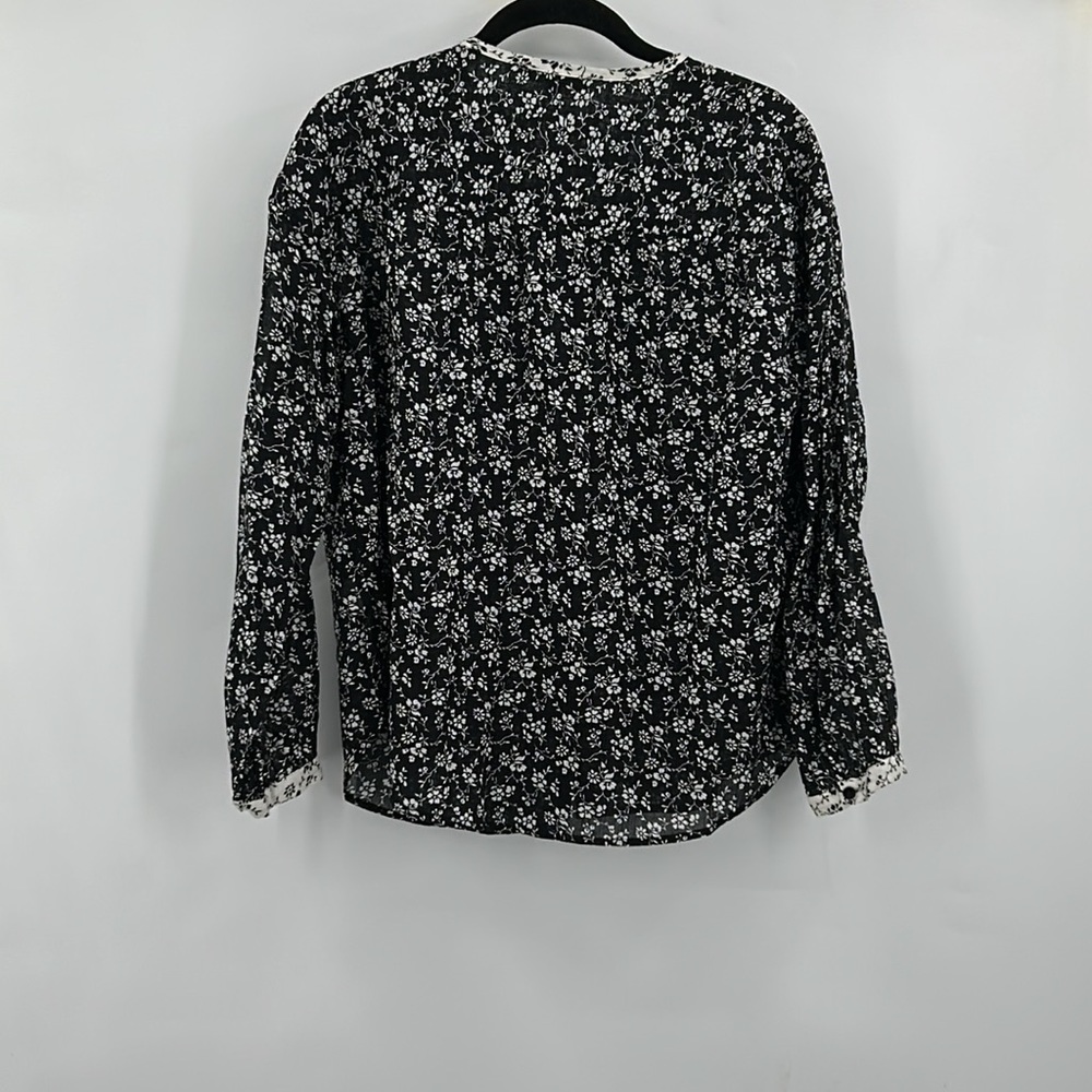 Madewell Print-Mix Meadow Shirt in Branch Floral Size XS - Picture 7 of 8
